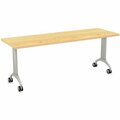 Special-T Table, Flip/Nest, 24inWx72inLx30inH, Crema Maple SCTLINK2472MSCM